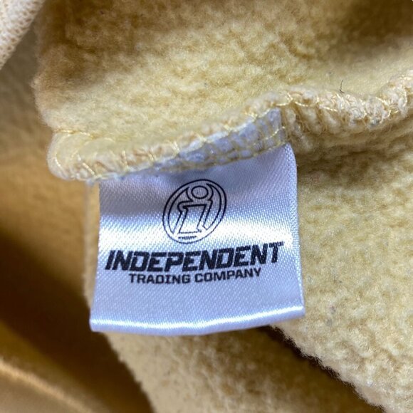 Super Mookin Fiends Flower Bed Pullover Hoodie Mens Sz M Yellow Hooded Sweatshir - Picture 10 of 13